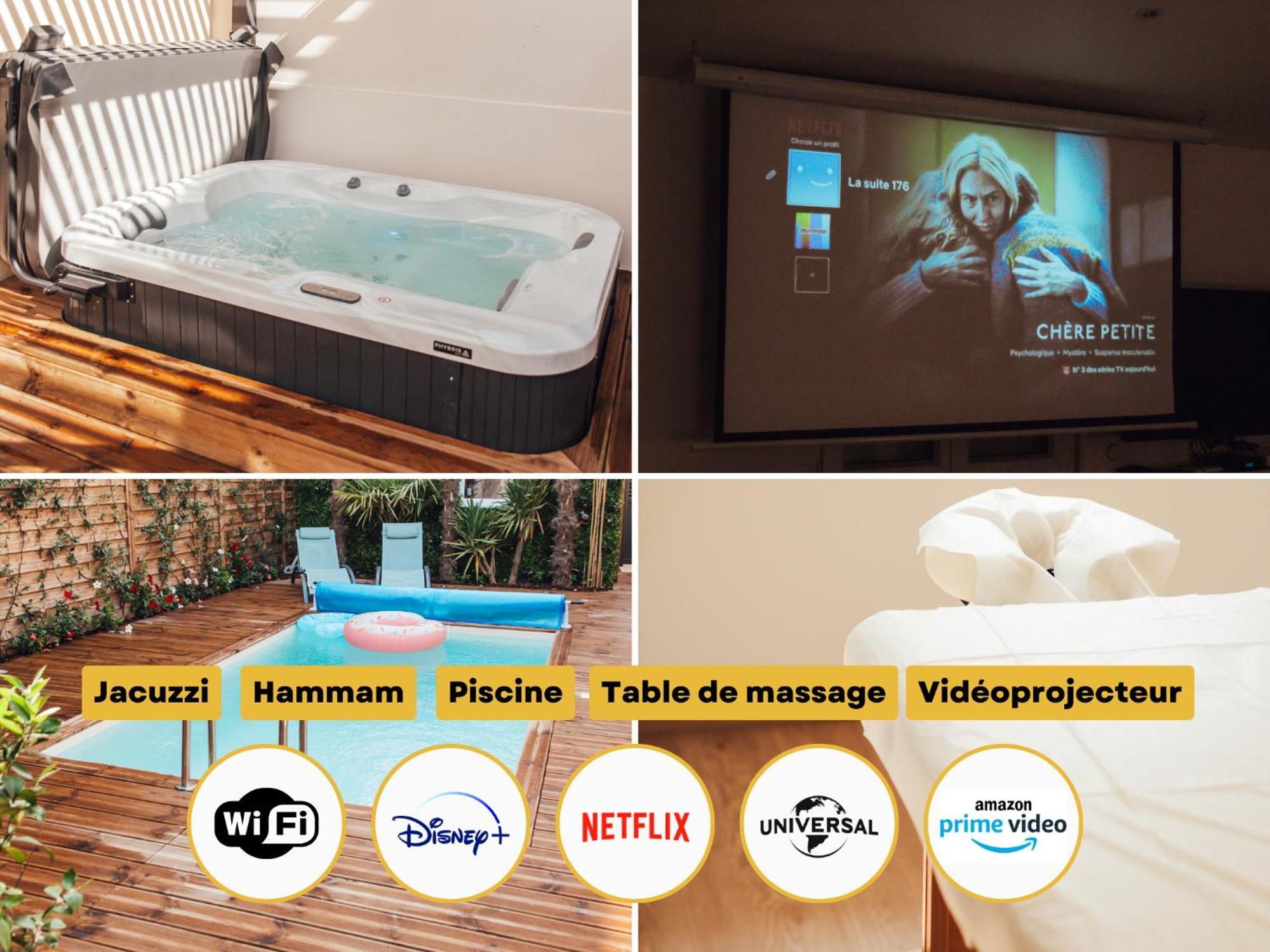 La Suite 176 - Piscine Privee, Spa, Hammam A Reims Exterior foto